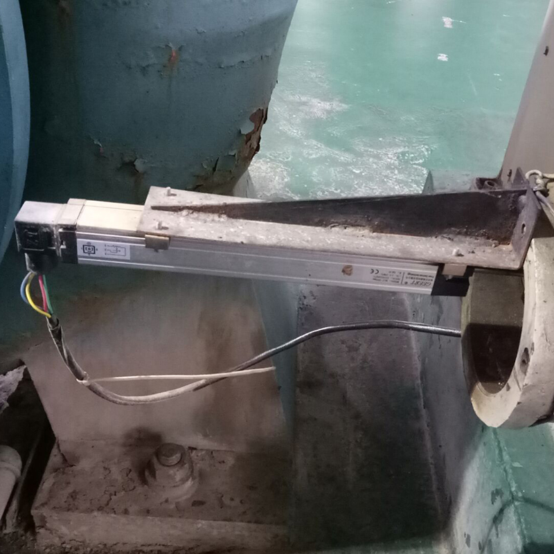 HLC拉桿式直線(xiàn)位移傳感器用于水輪機(jī)開(kāi)度測(cè)控系統(tǒng)