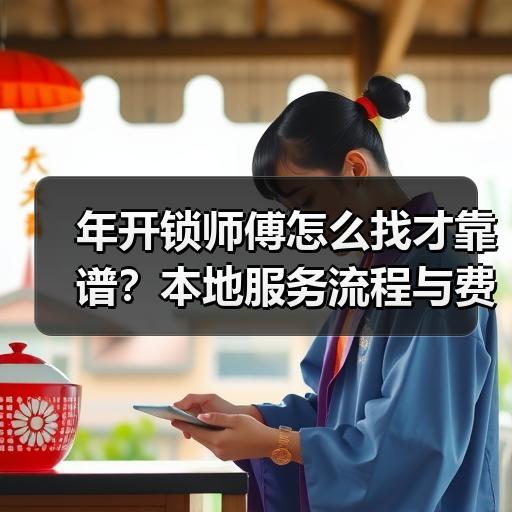 年开锁师傅怎么找才靠谱？本地服务流程与费用参考
