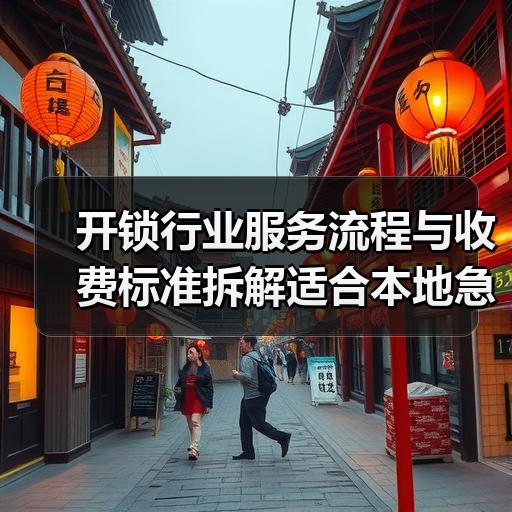 开锁行业服务流程与收费标准拆解适合本地急开锁需求