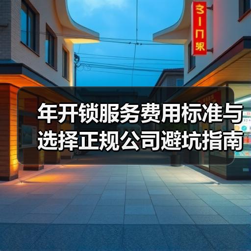 年开锁服务费用标准与选择正规公司避坑指南