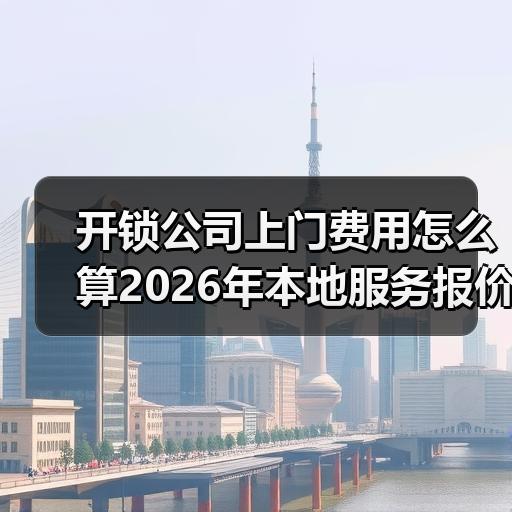 开锁公司上门费用怎么算2026年本地服务报价参考