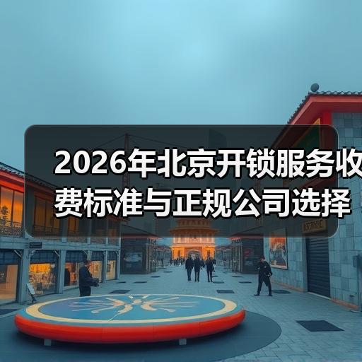 2026年北京开锁服务收费标准与正规公司选择指南